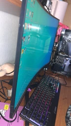 Монитор 27" Samsung Curved C27R500 Dark Silver (LC27R500FHIXCI) фото от покупателей 8