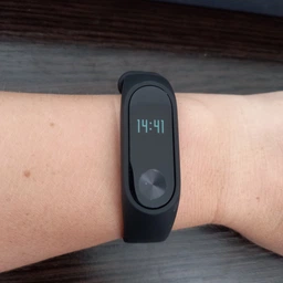 Силиконовый ремешок MRK для фитнес браслета Xiaomi Mi Band 2 Синий (mrk21042072) фото от покупателей 9