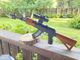 Автомат світло-звуковий ZIPP Toys AK47 чорний