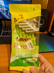 Набір бритв без змінних катриджів BIC Pure 3 Lady 4 шт (3086126726984) фото від покупців 3