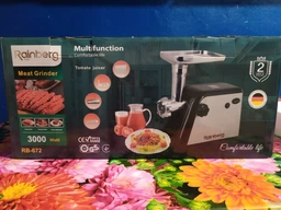 Мясорубка электрическая Rainberg RB-6305 3000 Вт + соковыжималка фото від покупців 5