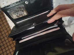 Кошелек женский кожаный Kafa RFID AE031 красный фото от покупателей 5
