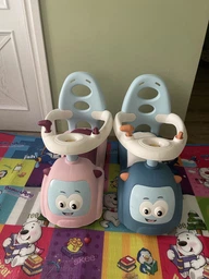 Машина для катания малыша Smoby Toys Маэстро 3 в 1 со звуковыми эффектами голубая (720304) фото от покупателей 3