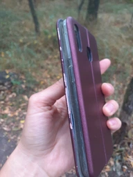 Чохол-книжка Logarm Protective для Samsung M205F Galaxy M20 Чорний Без бренду фото від покупців 1