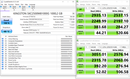 SSD диск Kingston KC2500 1TB NVMe M.2 2280 PCIe 3.0 x4 3D NAND TLC (SKC2500M8/1000G)