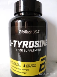 Амінокислота BioTech L-Tyrosine, 100 капсул фото від покупців 4