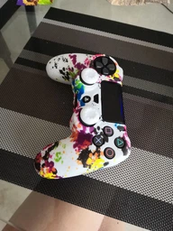 Силиконовый чехол Game Teh X для Dualshock 4 разноцветный фото от покупателей 1