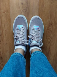 Женские кроссовки Skechers 129470 WMNT 38 (8US) 25 см Белые (198739358445)