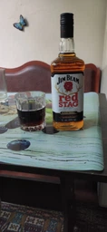Крепкий ликер Jim Beam Red Stag (Black Cherry) 4 года выдержки 0.7 л 32.5% (5010278100710N_080686043492) фото от покупателей 5