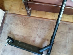 Труковий самокат Scale Sports Legion 110 мм з гальмівною системою Flex Fender, Чорний фото від покупців 2