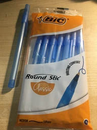 Ручки шариковые BIC Round 8шт синяя (3086123399297) фото от покупателей 6