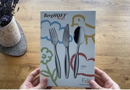 Набор столовых приборов BergHOFF Essentials Folio Kids для детей 3 элементов (5413821059228) фото от покупателей 4