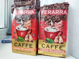 Кофе молотый Ferarra Crema Irlandese с ароматом ирландского крема 250г фото от покупателей 13