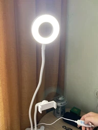 Набор блогера UFT TLL03 с кольцевой LED лампой 9 см с держателем для телефона на прищепке фото от покупателей 9