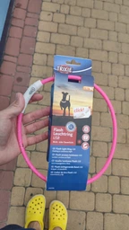 Нашийник Trixie 12702 світиться з USB L-XL 65 см 7 мм Зелений (4053032127029) фото від покупців 3