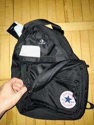 Рюкзак спортивный 21 л вмещает формат А4 Converse Go Lo Backpack 10020538-001 Converse Black (194432400672) фото от покупателей 3