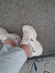 Женские кроссовки Skechers D`lites Fresh Start 11931-WSL 38 Белые (889110354339) фото от покупателей 15
