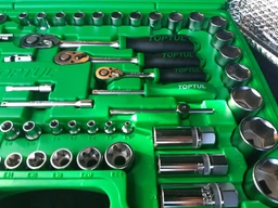 Набір інструменту комбінований 1/4" і 3/8" і 1/2" TOPTUL GCAI151R