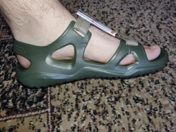 Сандалі Crocs Swiftwater River Sandal Black/Black р. M8W10\40.5\26.5 203965 фото от покупателей 3