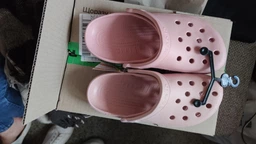 Женские кроксы Crocs Jibbitz Classic Clog PkM 10001-6ZW 38-39 (M6/W8) 24 см Pink Milk (196265882120) фото от покупателей 19
