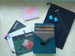 Музичний інструмент Калімба 17 key Kalimba Blue Dolhpine фото від покупців 2