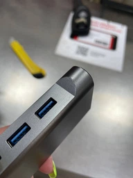 USB хаб Type C 8 в 1 HDMI USB Hub 3x3.0 Ethernet LAN RJ 45 USB SD TF Card Reader USB C перехідник USB-C PAVLYSH P4 фото від покупців 6
