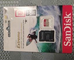 Карта памяти microSD 32Gb SanDisk Extreme Action Class 10 UHS-I U3 V30 A1 + SD адаптер (SDSQXAF-032G-GN6AA) фото от покупателей 14