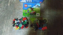 Конструктор LEGO City Квадроцикл для порятунку диких тварин 74 деталі (60300) фото від покупців 4