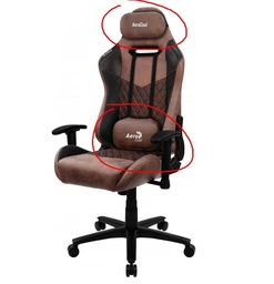 Комп'ютерне крісло для геймера AeroCool Duke Tan Grey (AEROAC-280DUKE-GREY) фото від покупців 8