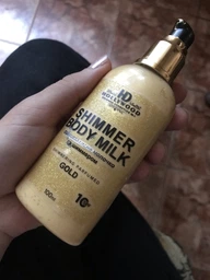 Молочко с шиммером HD Hollywood shimmer body milk Gold 100 мл (2200219845784) фото от покупателей 2