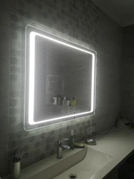 Зеркало с LED подсветкой SR-042 (1000х800мм) фото от покупателей 1