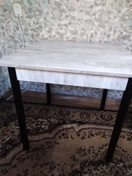 Стіл кухонний Ferrum-decor Агата 75x80x80 Чорний ДСП Венге 16мм (AGA0017VE) фото від покупців 1