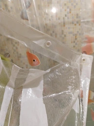 Шторка для ванної та душу Spirella Goldfish 180x200 см, PEVA (10.00097)