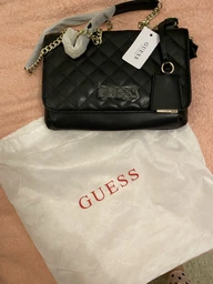 Сумка жіноча Guess Elliana Flap Over 73 Ментолова (H2000029559938) фото від покупців 18