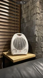 Обогреватель тепловентилятор дуйчик Domotec 3 режима работы компактный с удобной ручкой White фото от покупателей 8