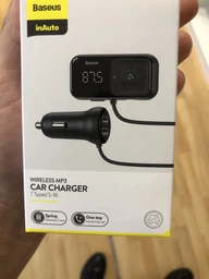 FM трансмітер модулятор Baseus S-16 Bluetooth FM Launcher 2 USB CCTM-E01 (Чорний) фото от покупателей 1