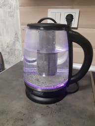 Электрочайник Camry CR 1290 white с заварником и терморегулятором (2 л, 2200 Вт) фото от покупателей 1