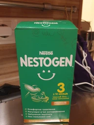 Смесь сухая молочная Nestogen 3 с лактобактериями L. Reuteri для детей с 12 месяцев 300 г (7613287106360) фото от покупателей 18