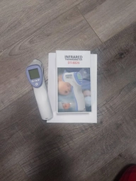 Безконтактний дитячий електронний інфрачервоний медичний термометр Yostand Non-Contact (бело-синий) фото от покупателей 4