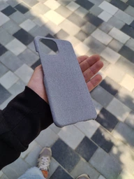 Захисний чохол KSQ Cloth Style для Xiaomi Mi 11 Lite / 11 Lite NE - Light Grey