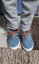Детские кеды для мальчика OLDCOM Brooklyn Denim 34 Синие (4841347047459) фото от покупателей 6
