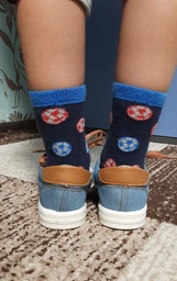 Детские кеды для мальчика OLDCOM Brooklyn Denim 34 Синие (4841347047459) фото от покупателей 5