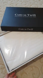 Комплект постільної білизни Сатин Страйп CottonTwill 1-спальний 150х220 см Салатовий (ЅСК022-2) фото від покупців 3