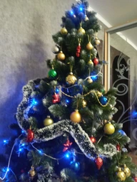 Ялинка штучна пишна густа "Снігова королева" в снігу, 150 см, з підставкою, в коробці
