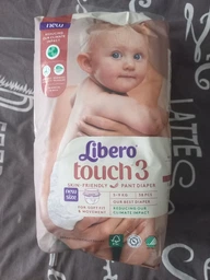 Підгузники-трусики Libero Touch Pants 5-9 кг Розмір 3 36 шт (7322541739472)
