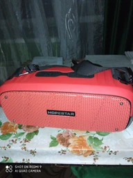 Портативна Bluetooth колонка Hopestar A20 Червона фото від покупців 7