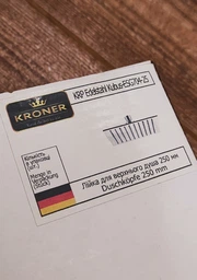 Лійка для верхнього душу Kroner KRP Edelstahl Kubus - ESG704-25 фото від покупців 1