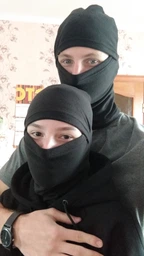 Підшоломник термобалаклава (шапка баф) IVN мультифункціональний 3 в 1 мікрофліс односторонній сірий L-XL ( IV-4512-2) фото від покупців 12