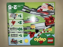 Конструктор LEGO DUPLO Town Рельсы 23 деталей (10882) (5702016117288) фото от покупателей 16