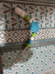 Цепочка для пустышки "Звезда" 3390(Blue) силиконовая фото от покупателей 7